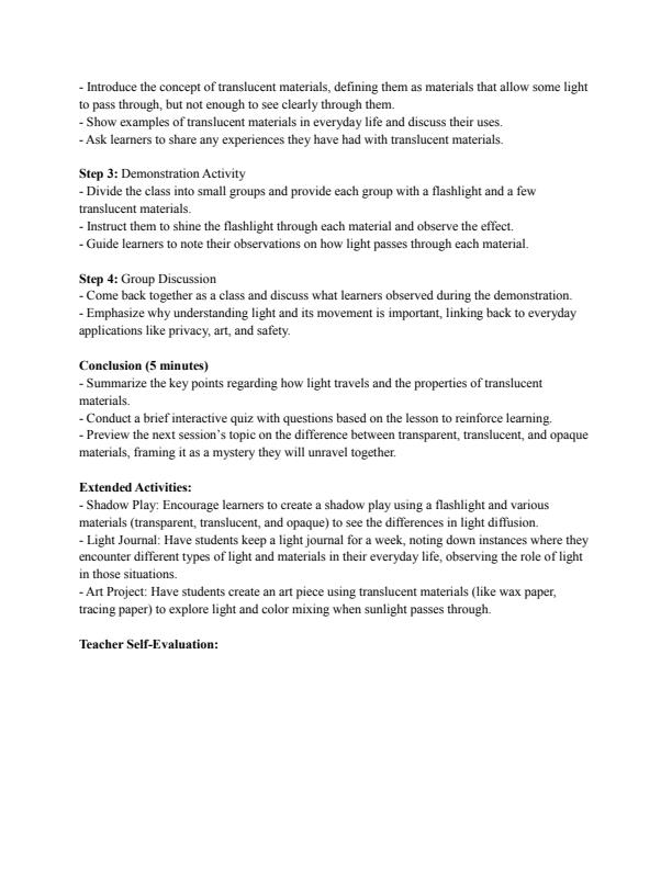 Page 4 – Grade 6 Rationalized Science and Technology Lesson Plans Term 3 – Kenyaplex