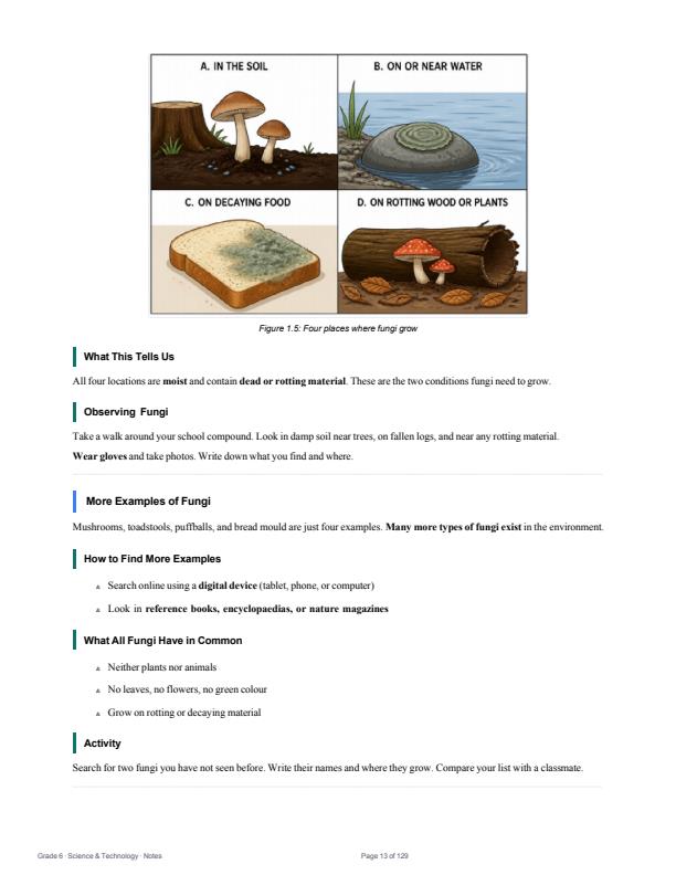 Page 2 – Grade 6 Science and Technology Notes Term 1, Term 2, Term 3 (Updated) – Kenyaplex
