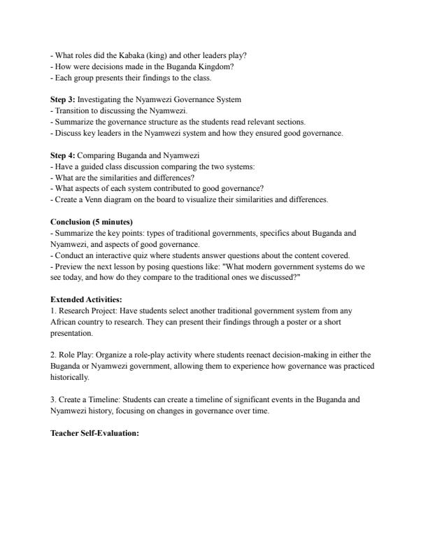 Page 2 – Grade 6 Social Studies Lesson Plans Term 3 - KLB Visionary – Kenyaplex