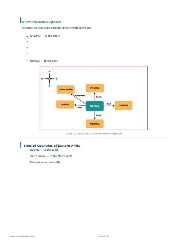 Page 3 – Grade 6 Social Studies Notes Complete Term 1, Term 2 and Term 3 (Updated) – Kenyaplex