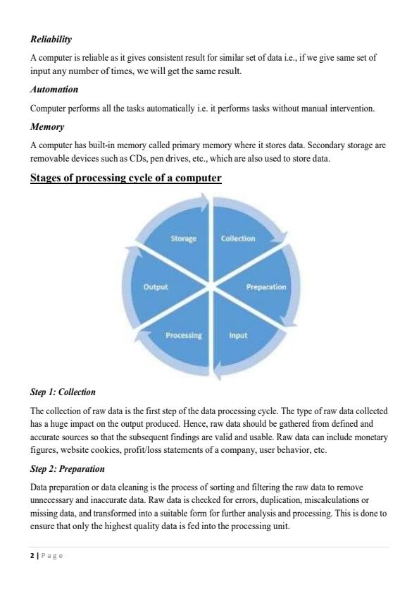 Page 3 – Grade 7 Computer Science Complete Notes  – Kenyaplex