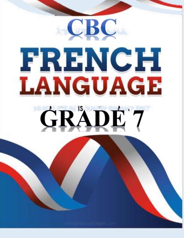 Page 1 – Grade 7 French Notes – Kenyaplex