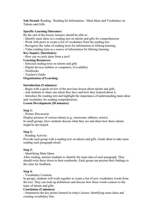 Page 4 – Grade 7 Indigenous Languages Lesson Plans Term 3 – Kenyaplex