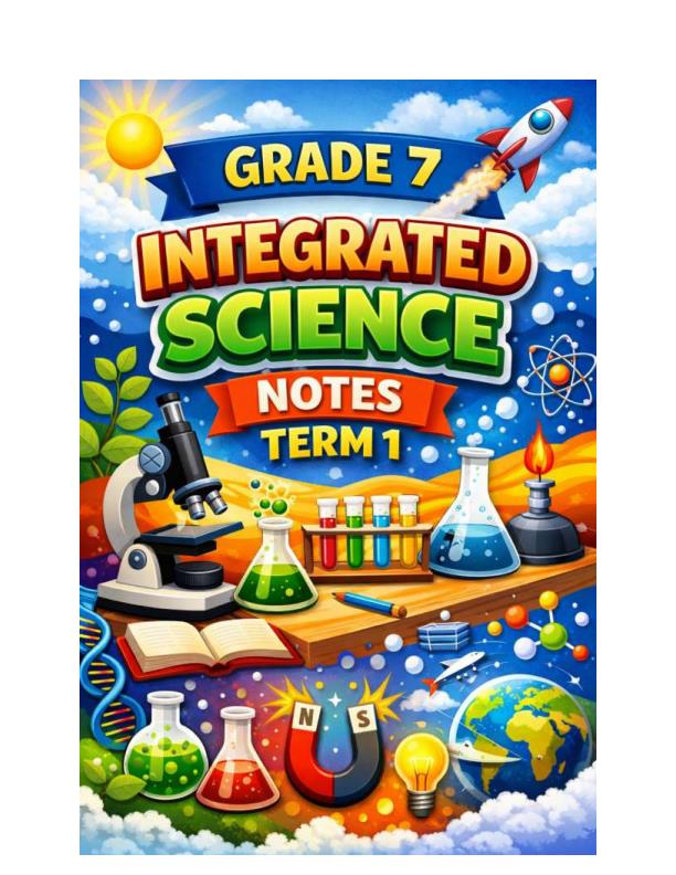 Page 1 – Grade 7 Integrated Science Notes Term 1 – Kenyaplex