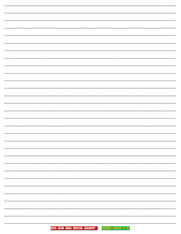 Page 2 – Grade 7 Kiswahili Paper 2 December 2026 Holiday Assignment – Kenyaplex