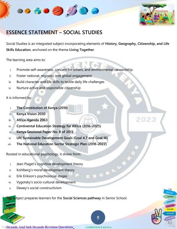 Page 5 – Grade 7 Social Studies Topical Questions and Answers – Kenyaplex