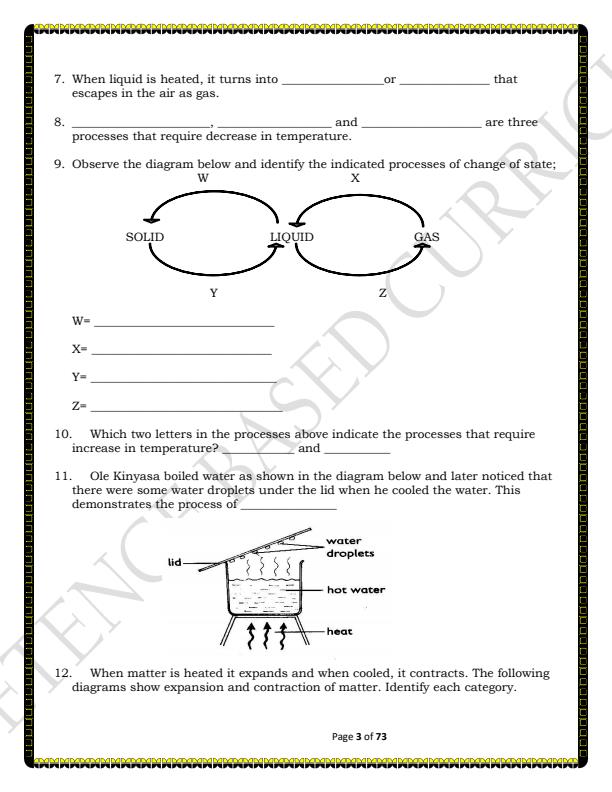 Page 3 – Grade 8 April 2024 Holiday Assignments – Kenyaplex