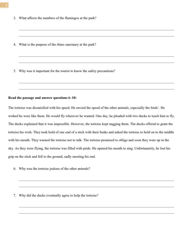 Page 2 – Grade 8 English April 2026 Holiday Assignemnt – Kenyaplex