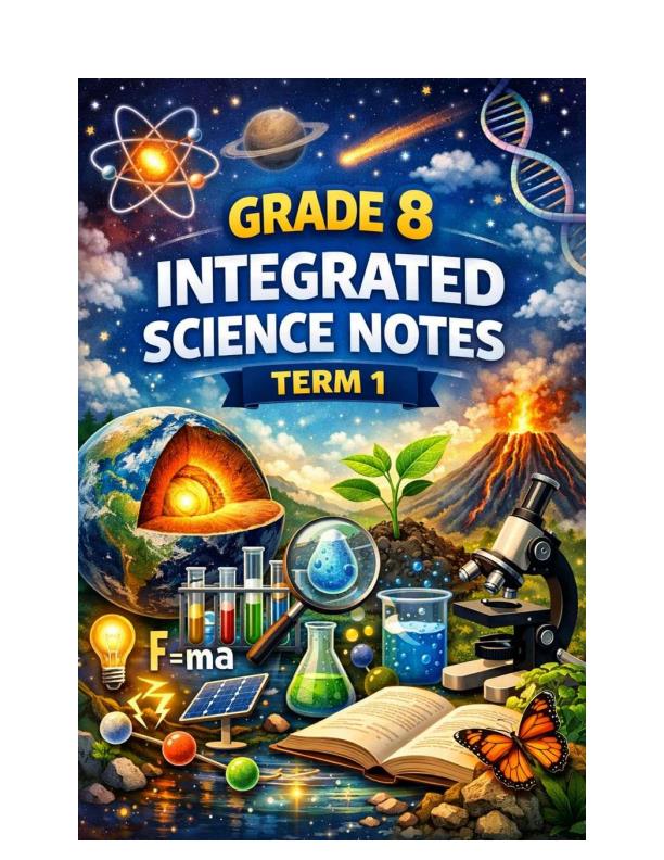 Page 1 – Grade 8 Integrated Science Notes Term 1 – Kenyaplex