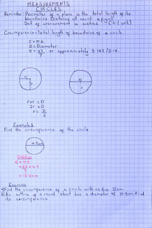 Page 1 – Grade 8 Mathematics Term 2 Notes  – Kenyaplex
