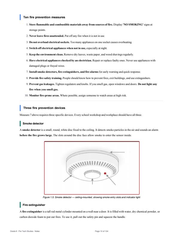 Page 5 – Grade 8 Pre-Technical Studies Lesson Notes Term 1, Term 2, Term 3 (Updated) – Kenyaplex