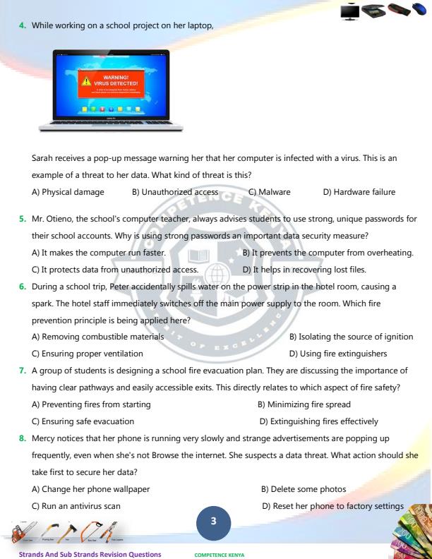 Page 3 – Grade 8 Pre-Technical Studies Topical Questions and Answers – Kenyaplex