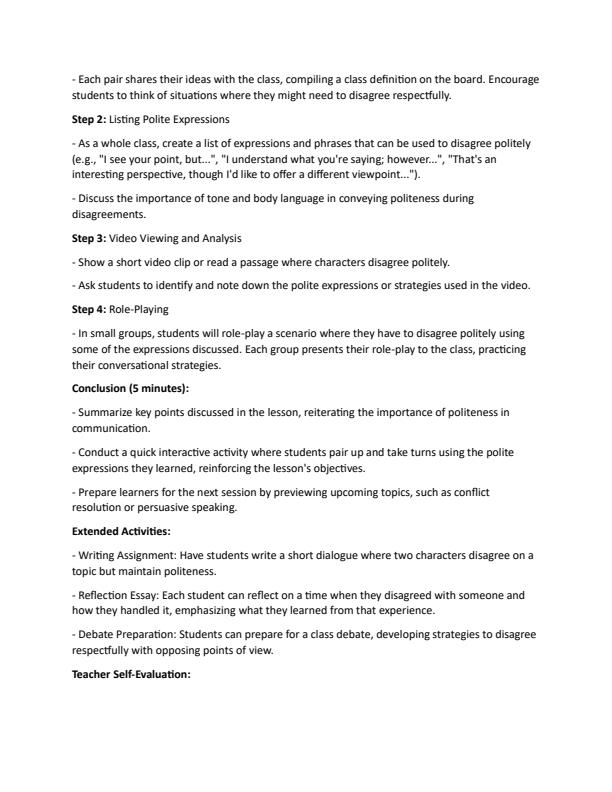 Page 2 – Grade 8 Rationalized English Lesson Plans Term 2  - Skills in English – Kenyaplex