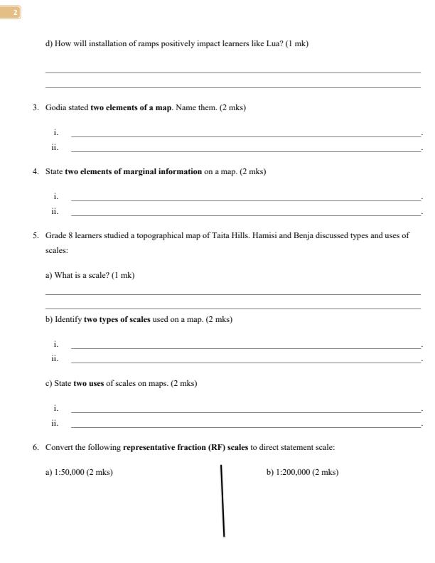 Page 2 – Grade 8 Social Studies April 2026 Holiday Assignment – Kenyaplex