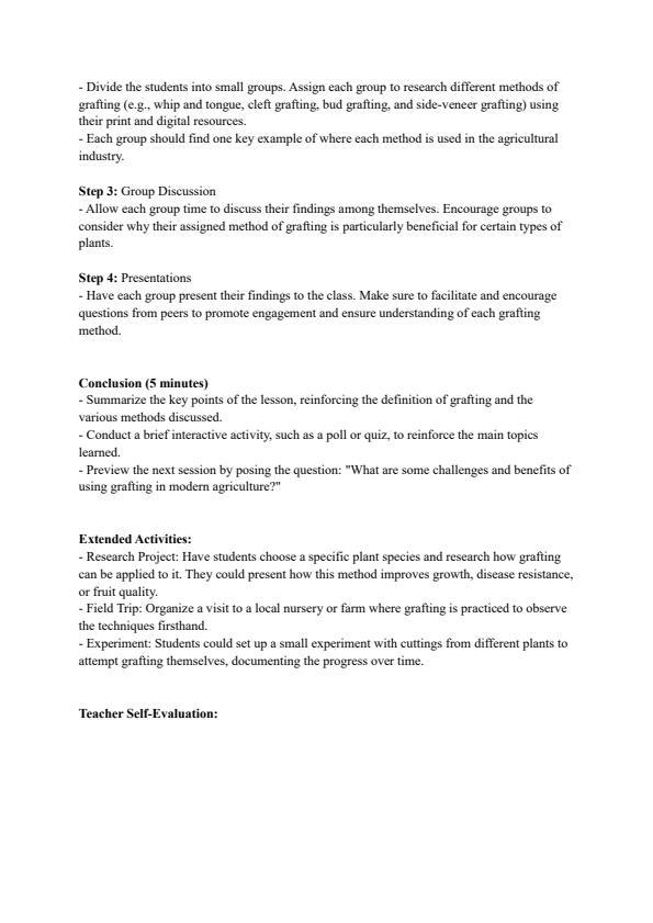 Page 2 – Grade 9 Agriculture and Nutrition Lesson Plans Term 3 - Mentor – Kenyaplex