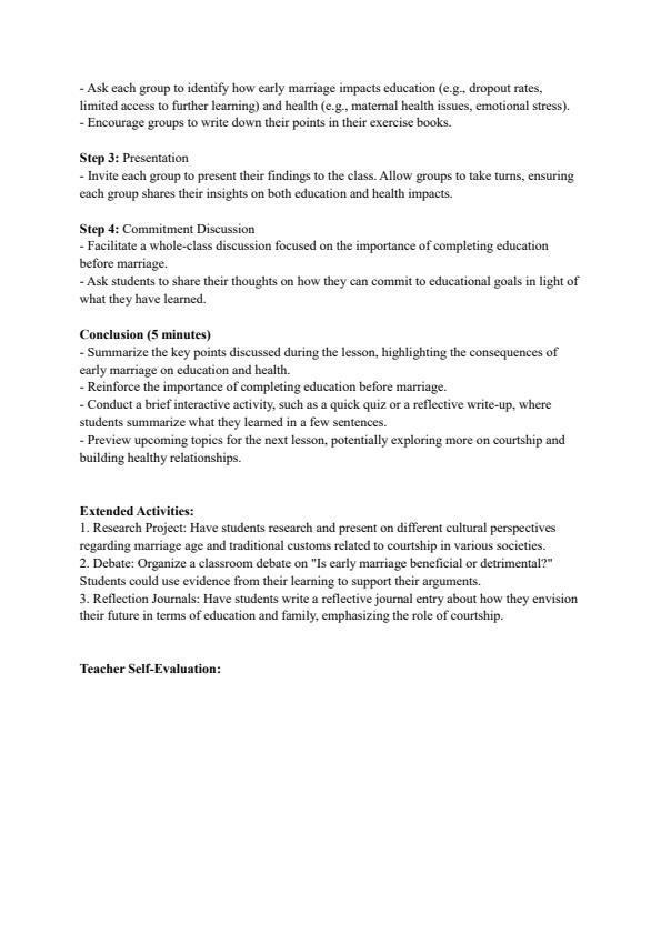 Page 4 – Grade 9 CRE Lesson Plans Term 3 - KLB Top Scholar – Kenyaplex