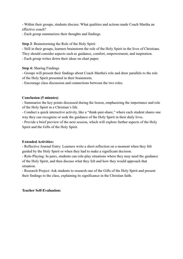 Page 4 – Grade 9 CRE Lesson Plans Term 3 - Mentor – Kenyaplex