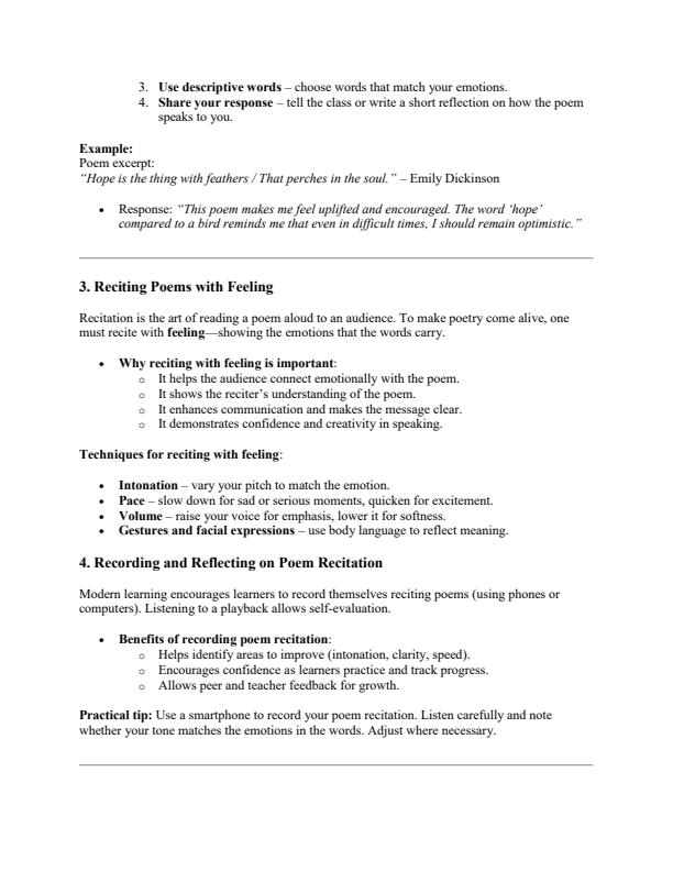 Page 3 – Grade 9 English Notes Term 3 – Kenyaplex