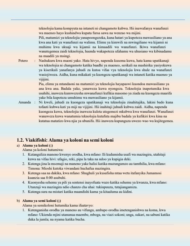 Page 3 – Grade 9 Kiswahili Notes – Kenyaplex