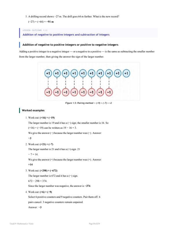 Page 4 – Grade 9 Mathematics Notes Term 1, Term 2 and Term 3 (Updated) – Kenyaplex