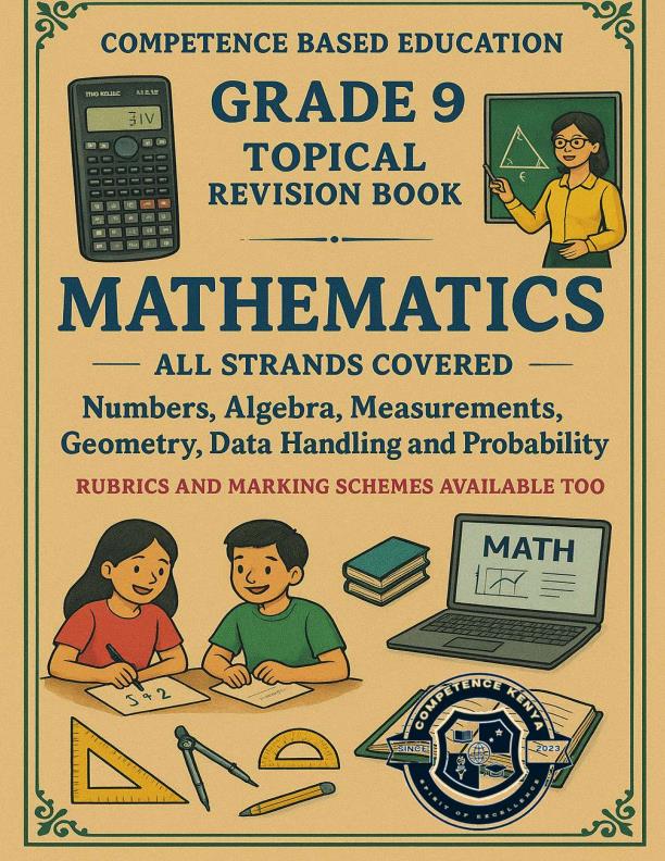 Page 1 – Grade 9 Mathematics Topical Questions – Kenyaplex