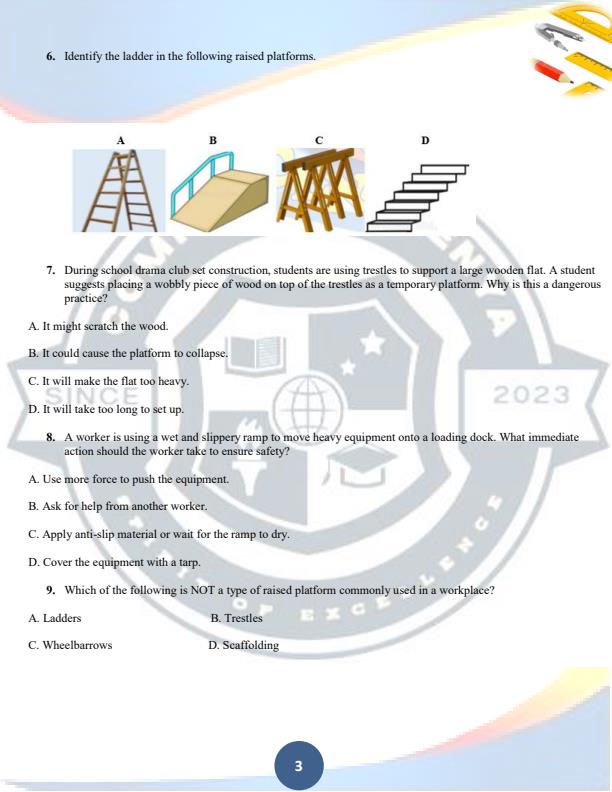 Page 3 – Grade 9 Pre-Technical Studies Topical Questions and Answers - Revision Booklet – Kenyaplex