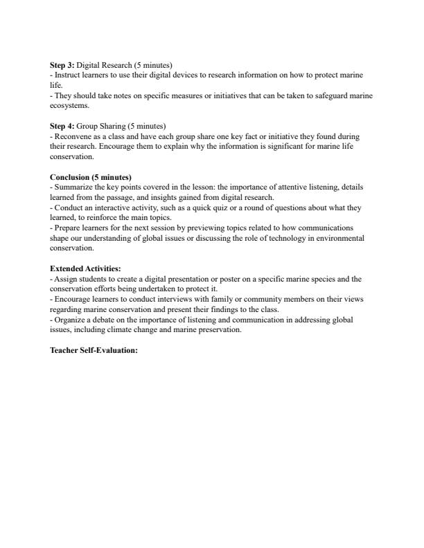 Page 4 – Grade 9 Rationalized English Lesson Plans Term 2 - Skills in English – Kenyaplex
