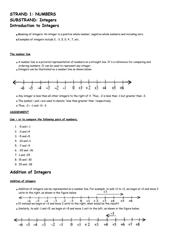 Page 2 – Grade 9 Rationalized Mathematics Notes Term 1, 2 and 3 Complete – Kenyaplex