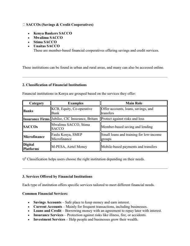 Page 3 – Grade 9 Rationalized Pre-Technical Studies Notes Term 3 – Kenyaplex