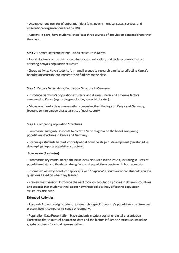 Page 2 – Grade 9 Social Studies Lesson Plans Term 2 - Smart Minds – Kenyaplex