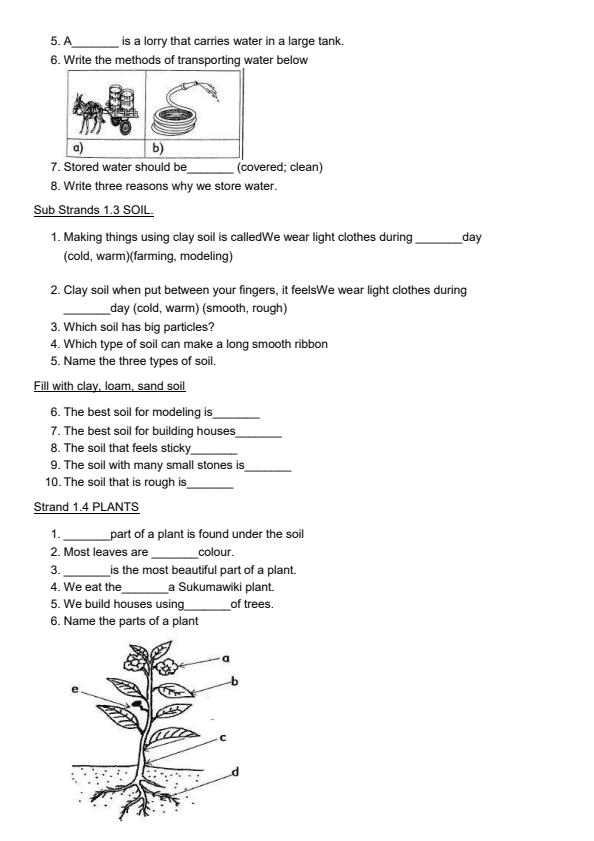 Page 2 – Grae 2 Environmental Activities Topical Questions and Answers – Kenyaplex