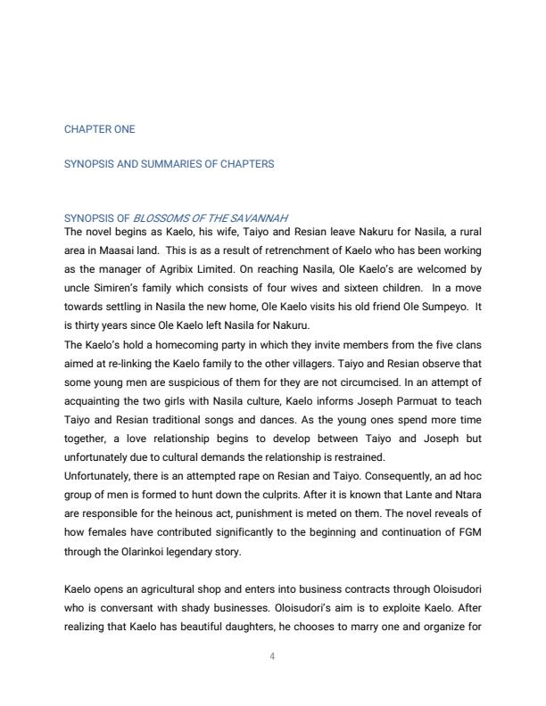 Page 4 – Guide To The Blossoms of the Savannah – Kenyaplex