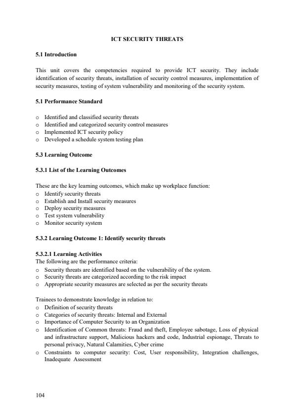 Page 1 – ICT Security Threats Notes – Kenyaplex