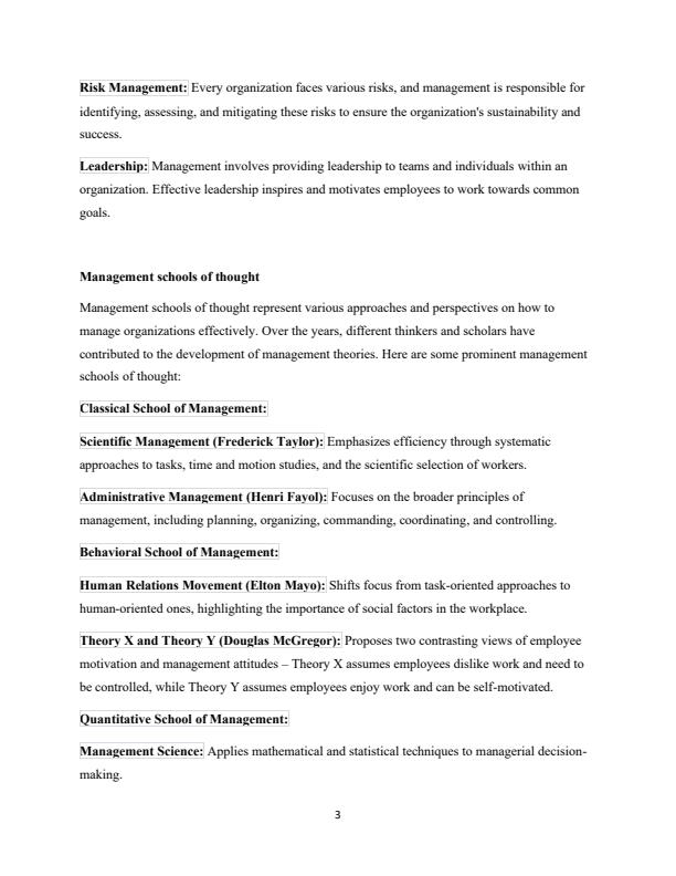 Page 2 – Industrial Organization and Management Notes For Diploma in Nutrition and Dietetics Management – Kenyaplex