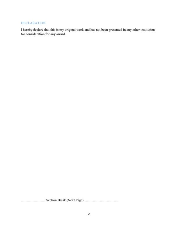 Page 2 – Industrial attachment report at community rehabilitation and environmental protection programme (CREPP), Awasi. – Kenyaplex