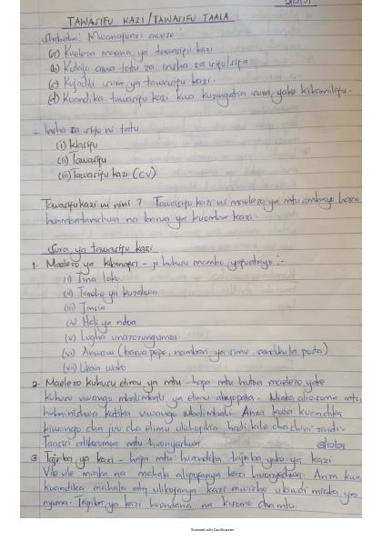 Page 1 – Insha ya tawasifi kazi. Sura na mfano wa tawasifu kazi – Kenyaplex