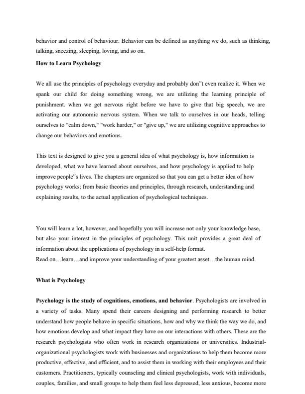 Page 2 – Introduction to Educational Psychology Notes – Kenyaplex