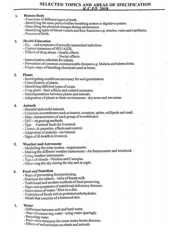 KCPE-Science-Summary-of-Tested-Topics-and-Area-of-Specifiction_14169_1.jpg