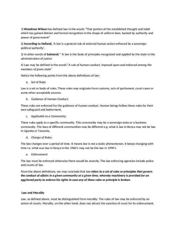 Page 2 – KNEC Business Law Notes – Kenyaplex