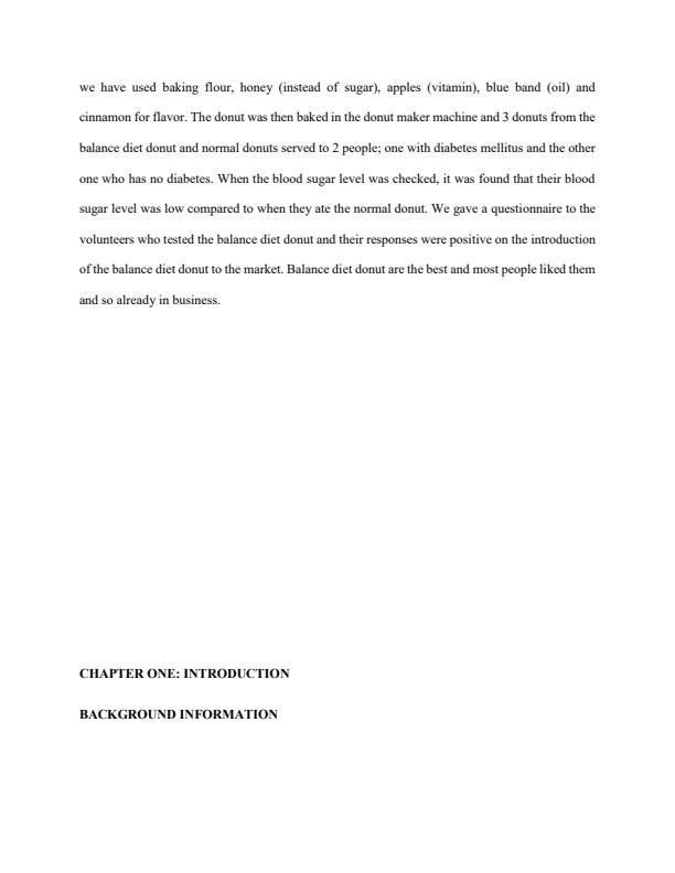 Page 2 – KSEF Sample Home Economics Project: Making a Balanced Diet Donut – Kenyaplex