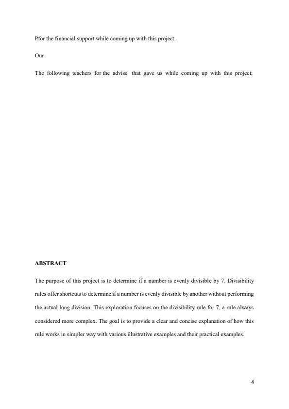 Page 4 – KSEF Sample Mathematics Project: Divisibility Rule for 7 – Kenyaplex