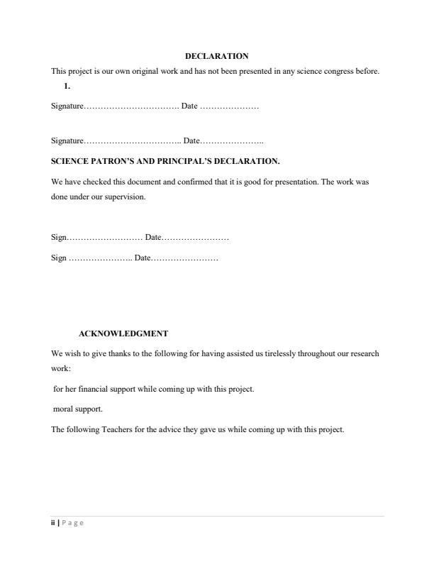 Page 2 – KSEF Sample Physics Project: Generating Current from Electromagnet Induction Using Magnetic Field – Kenyaplex