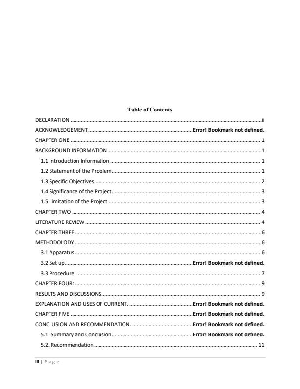 Page 3 – KSEF Sample Physics Project: Generating Current from Electromagnet Induction Using Magnetic Field – Kenyaplex