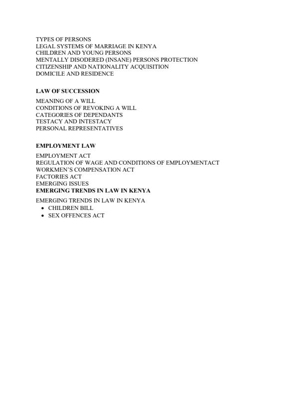 Page 2 – Legal Aspect in Social Development Work Notes – Kenyaplex