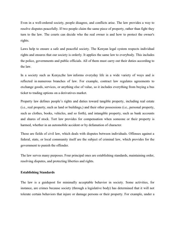 Page 3 – Legal Aspects in Social Development Notes – Kenyaplex