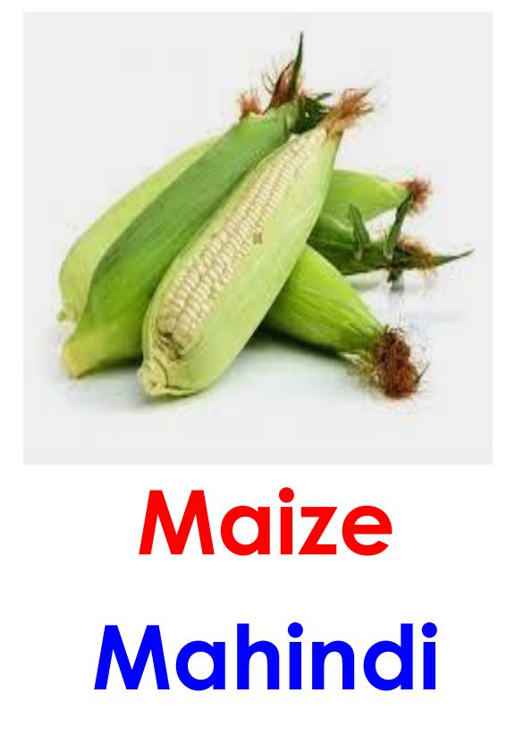 Page 1 – Lower Primary Picture Aids: Foods We Eat – Kenyaplex