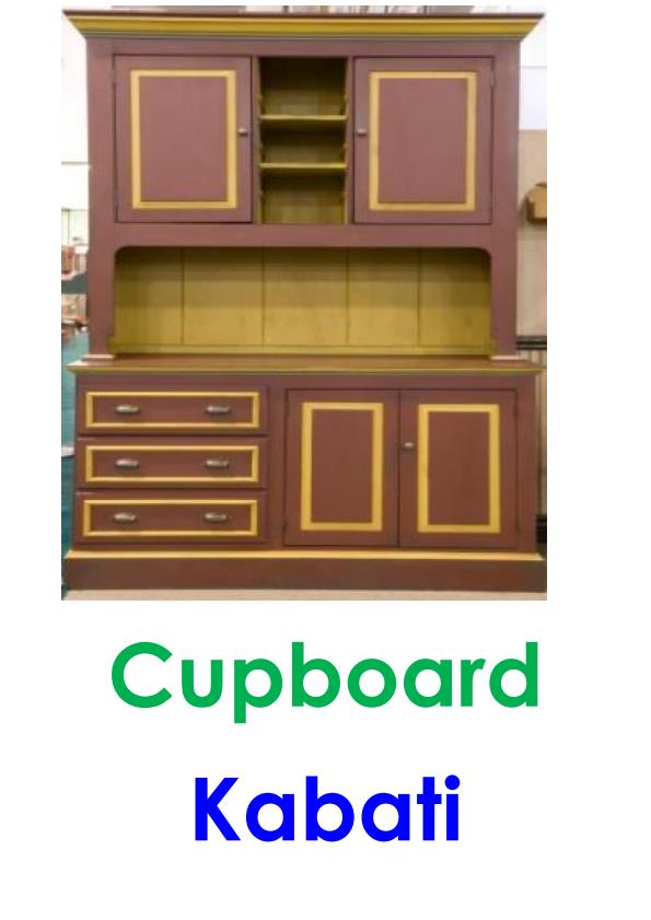 Page 1 – Lower Primary Picture Aids: Furniture – Kenyaplex