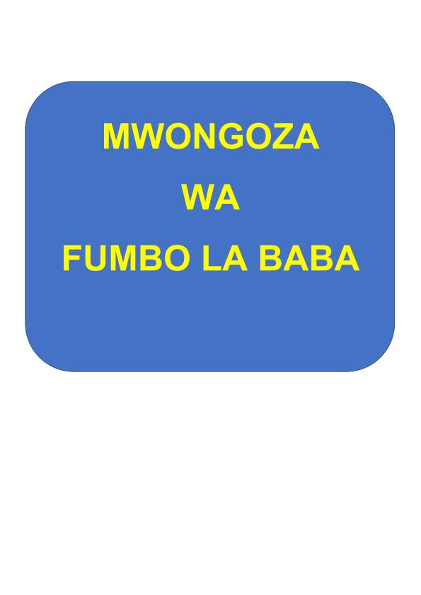 Page 1 – Mwongozo Wa Fumbo La Baba: Muhtasari, Maudhui, Wahusika na Maswali – Kenyaplex