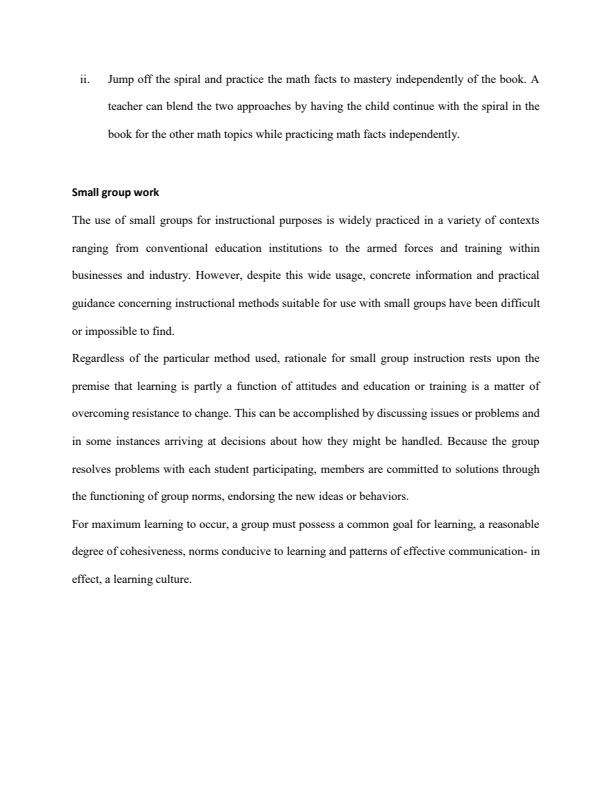 Page 2 – Notes on Teaching Approaches – Kenyaplex