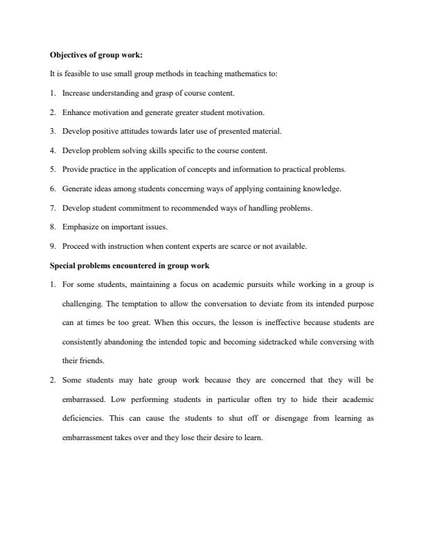 Page 3 – Notes on Teaching Approaches – Kenyaplex